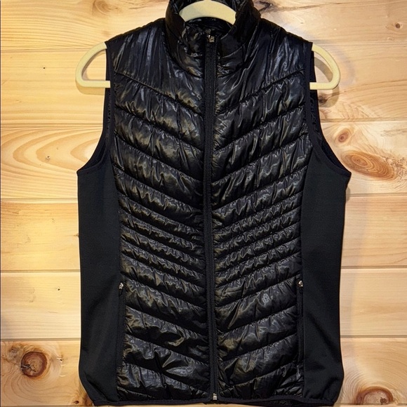 Xersion Black Quilted Performance Vest Women's Large - Picture 1 of 6